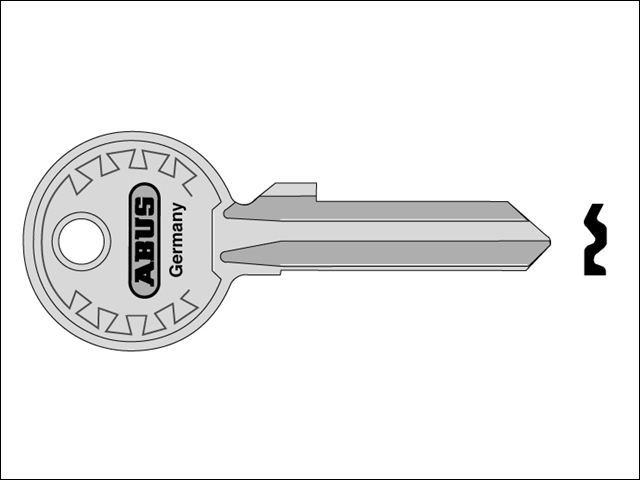 ABUS 24/70-82/63-92/65 Key Blank 00906