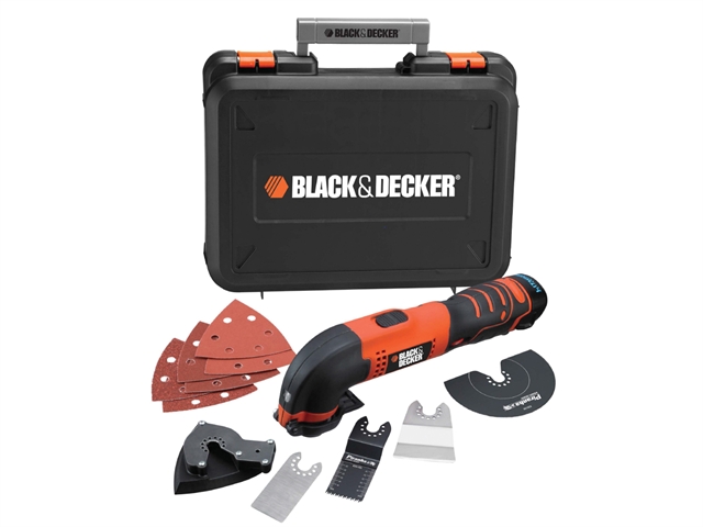 Black & Decker HPL108MTKA Multi-Tool Kit 10.8 Volt 1 x 1.3Ah Li-Ion 10.8V
