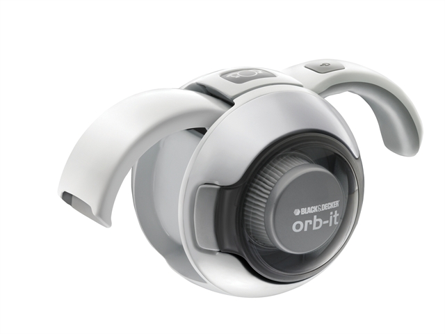 Black & Decker Orb-It™ Dustbuster® Pearl White 8 Watt 4.8 Volt 4.8V