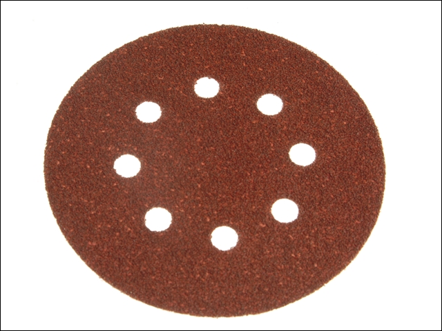 Black & Decker Perforated Sanding Discs 125mm Fine (Pack of 5)