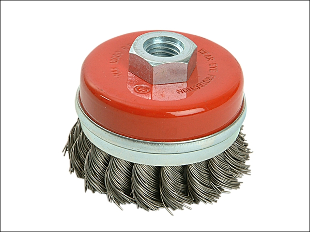 Black & Decker X36080 Twist Knot Wire Cup Brush 65mm  M14