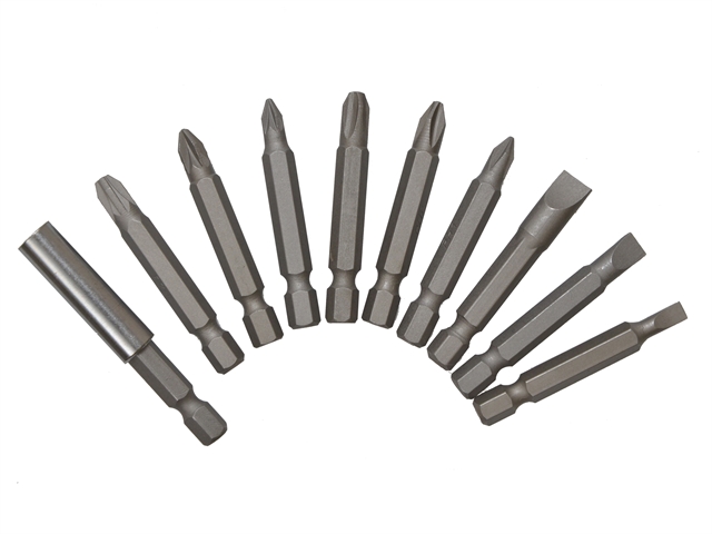 BlueSpot Tools Power Bit Set Std 10 Piece