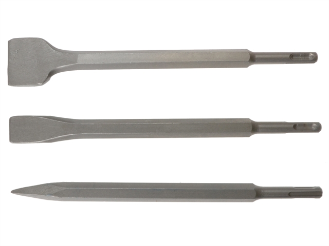 BlueSpot Tools SDS Chisel Set 3 Piece