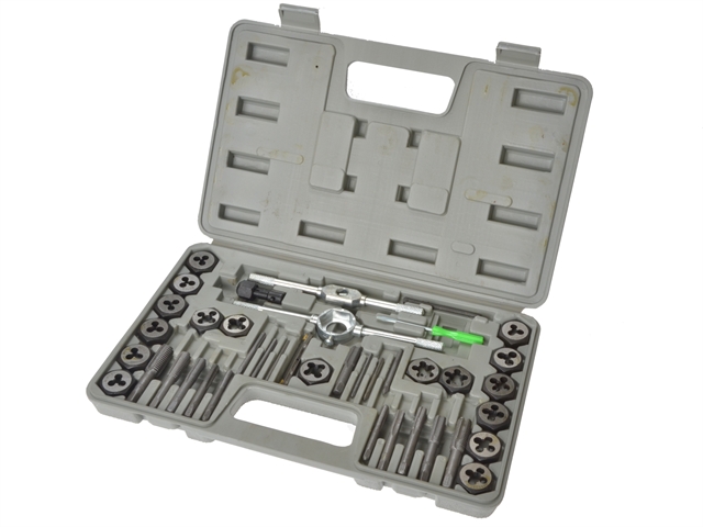 BlueSpot Tools Tap & Die Set 40 Piece