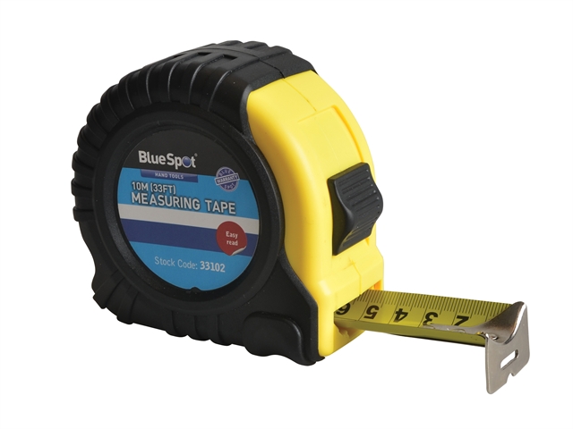 BlueSpot Tools Broad Buddy Tape 10m/33ft (Width 32mm)