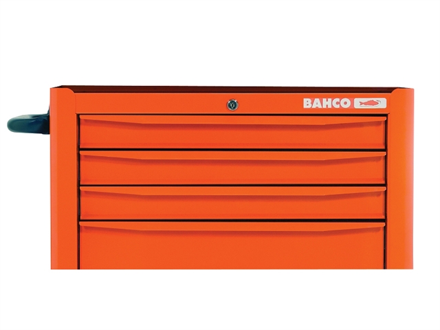 Bahco 1470K5 Tool Trolley 5 Drawer Orange