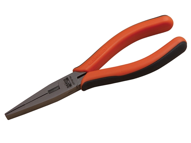 Bahco 2471G Flat Nose Pliers 160mm (6.1/4in)