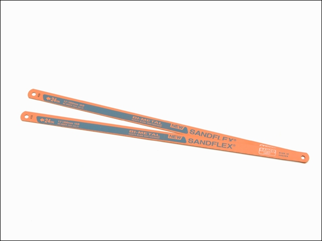 Bahco 3906 Sandflex Hacksaw Blades 300mm 12 x 24 Pack 2