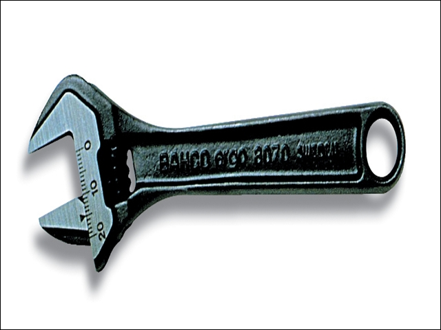 Bahco 8070 Black Adjustable Wrench 150mm (6in)