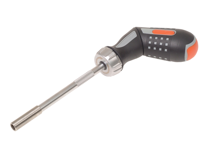 Bahco 808050P Pistol Ratchet Screwdriver+ Bits