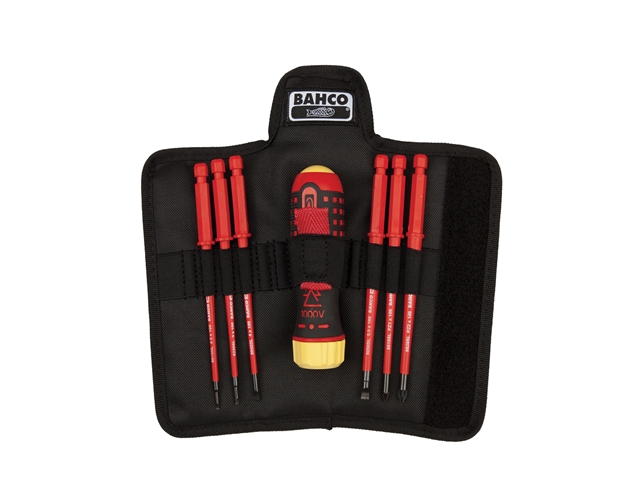 Bahco Ratchet Screwdriver Set 6 Piece  PH/FL