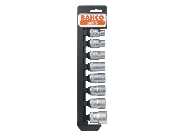 Bahco S17SP Socket Set of 16 Metric + Rail 1/2in Drive