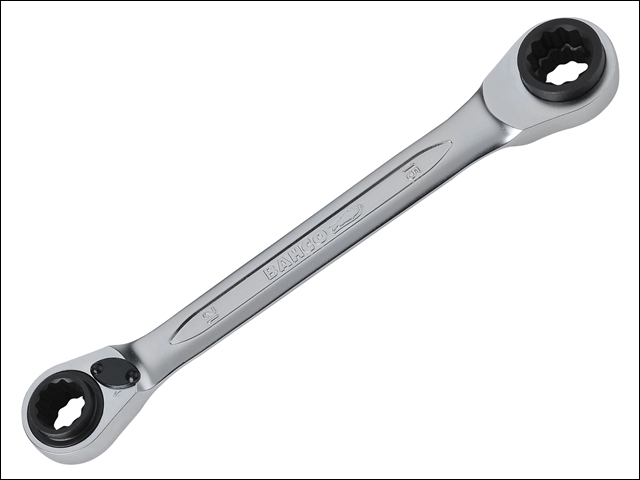 Bahco Reversible Ratchet Spanners 12/13/14/15mm