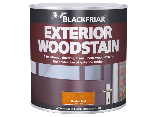 Blackfriar Traditional Exterior Woodstain Golden Teak 500ml