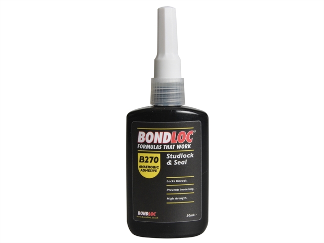 Bondloc B270 Studlock High Strength Threadlocker 50ml