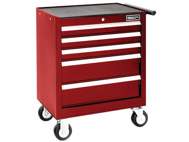 Britool Roller Cabinet 5 Drawer - Red