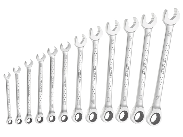 Britool Fast Ratchet Spanner Set 12 Piece Metric