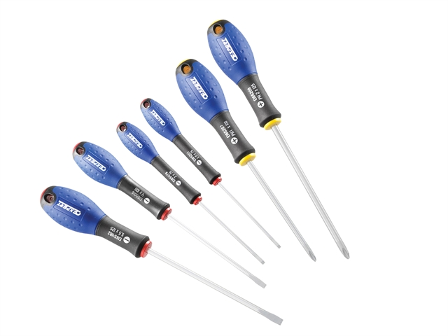 Britool Screwdriver Set 6 Piece Flared / Phillips