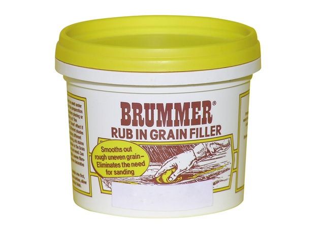 Brummer Rub-In Grain Filler Dark Mahogany 300g