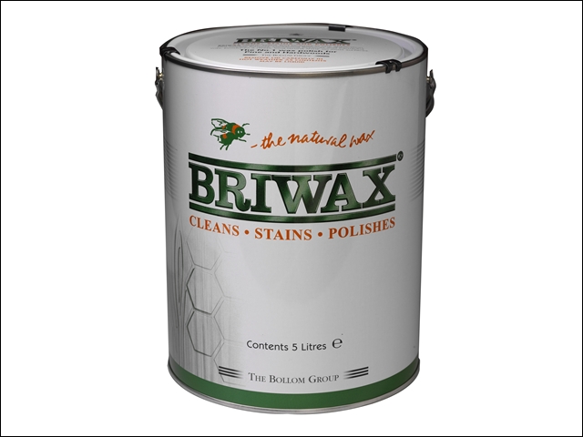 Briwax Wax Polish Original Dark Oak 5 Litre