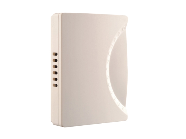 Byron 779 Wired Wall Mounted Chime in White 150mm