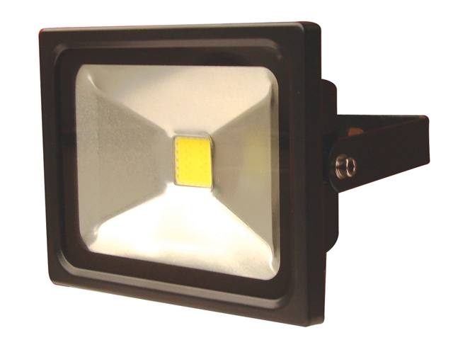 Byron FL1-C20-B Slimline COB LED Floodlight 20 Watt 1500 Lumen