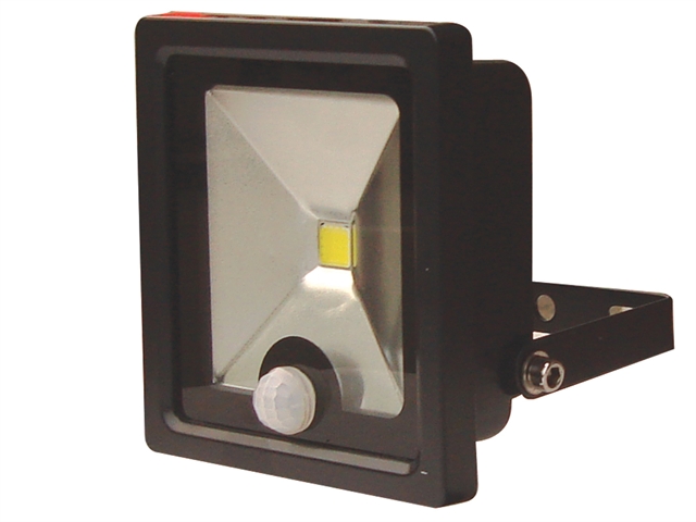 Byron SL1-C10-B Slimline COB LED Security Floodlight 10 Watt 700 Lumen