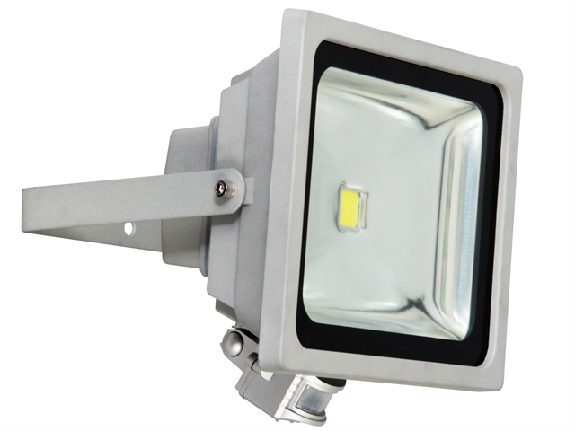 Byron XQ1226 LED Floodlight COB With PIR 50 Watt 3000 Lumen