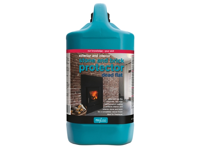 Polyvine Stone & Brick Protectoer Dead Flat Finish 4 Litre