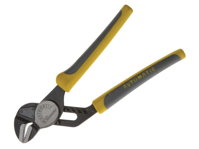 C H Hanson Automatic Groove Pliers  Soft Grip Handle 165mm