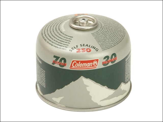 Coleman 203086 Cartridge C250 Butane/Propane