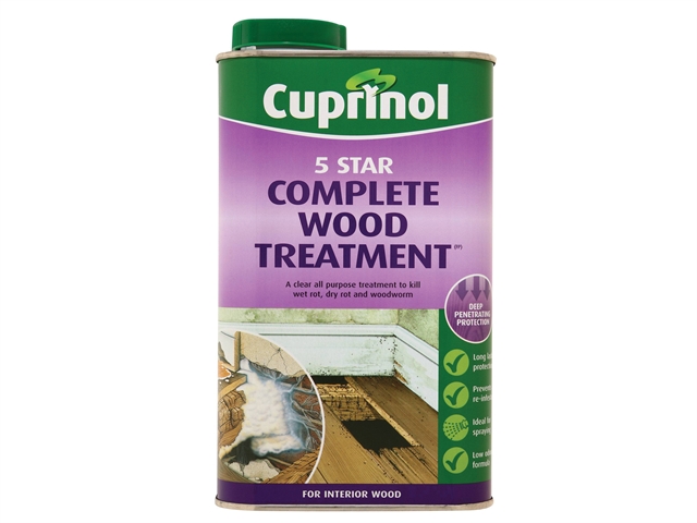 Cuprinol 5 Star Complete Wood Treatment 1 Litre