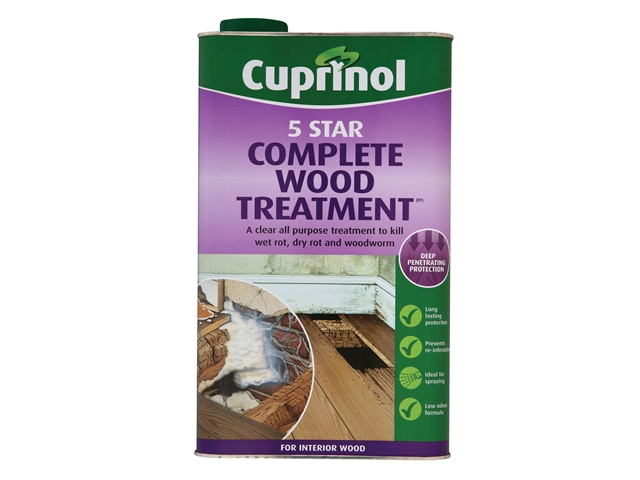 Cuprinol 5 Star Complete Wood Treatment 5 Litre