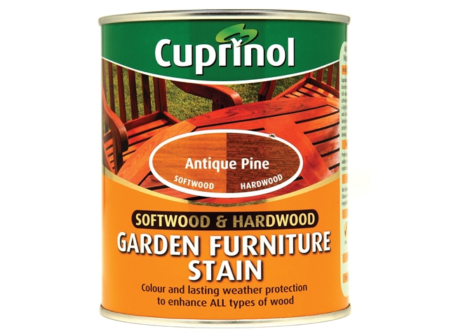 Cuprinol Softwood & Hardwood Garden Furniture Stain Antique Pine 750ml