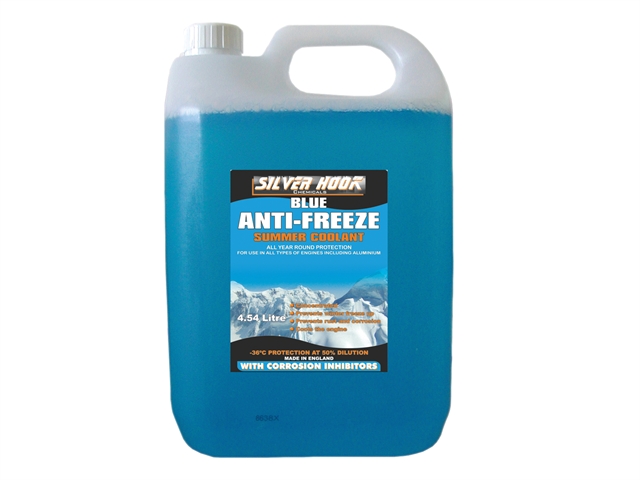 Silverhook Concentrated Antifreeze - Blue 4.54 Litre
