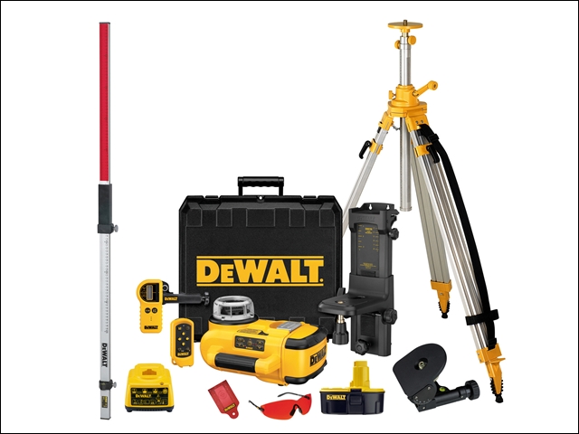 DEWALT DW079PKH Self Levelling Rotary Laser Level Kit