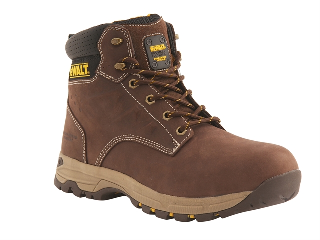 DEWALT Carbon Safety Brown Nubuck Hiker Boots UK 10 Euro 44