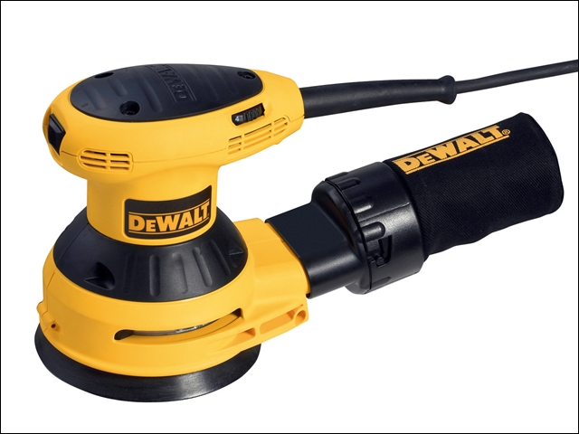 DEWALT D26453 125mm Random Orbit Palm Sander 280 Watt 230 Volt 230V