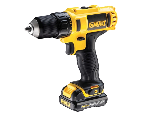 DEWALT DCD710D2 Compact Drill Driver 10.8 Volt 2 x 2.0Ah Li-Ion 10.8V