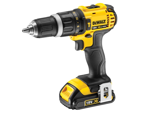 DEWALT DCD785C2 XR Compact Hammer Drill Driver 18 Volt 2 x 1.5Ah Li-Ion 18V