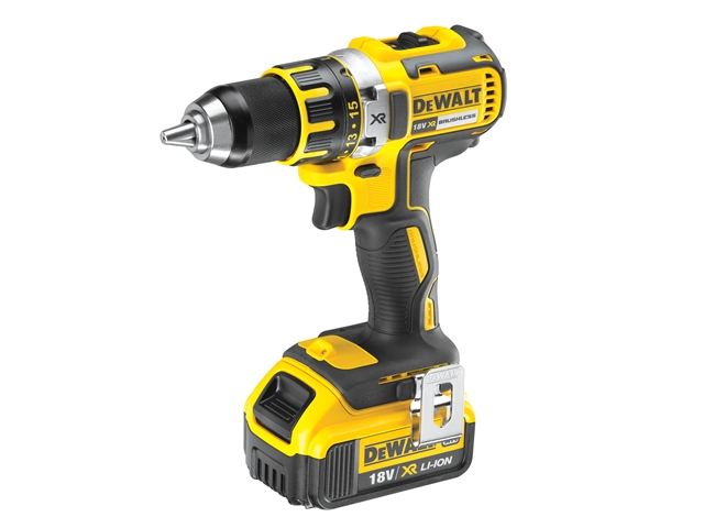 DEWALT DCD790M2 Compact Brushless Drill Driver 18 Volt 2 x 4.0Ah Li-Ion 18V