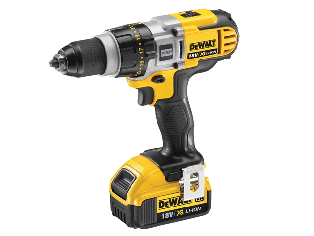 DEWALT DCD980M2 XRP Premium Drill Driver Kitbox 18 Volt 2 x 4.0ah Li-Ion 18V