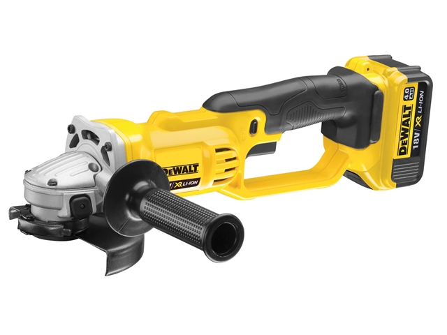 DEWALT DCG412M2 125mm XR Premium Angle Grinder 18 Volt 2 x 4.0Ah Li-Ion 18V