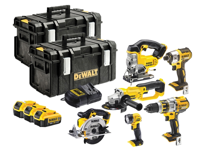 DEWALT DCK694M3 Brushless 6 Piece Kit 18 Volt 3 x 4.0Ah Li-Ion 18V