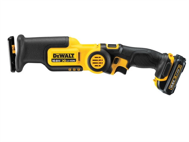 DEWALT DCS310S2 Cordless Pivot Reciprocating Saw 10.8 Volt 2 x 1.5ah Li-Ion 10.8V