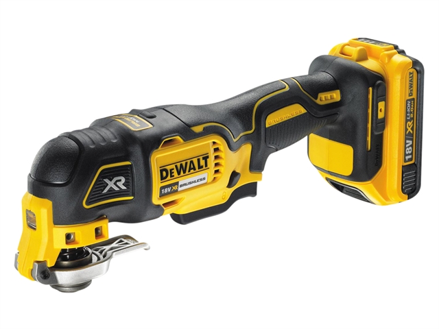 DEWALT DCS355D1 XR Brushless Oscillating Tool 18 Volt 1 x 2.0Ah Li-Ion 18V