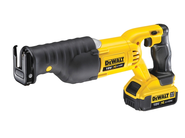 DEWALT DCS380M2 XR Premium Reciprocating Saw 18 Volt 2 x 4.0Ah Li-Ion 18V