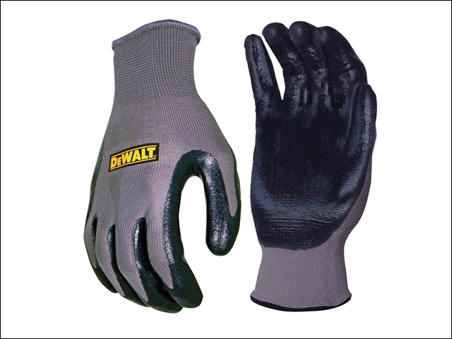 DEWALT Nitrile Nylon Gloves DPG66L