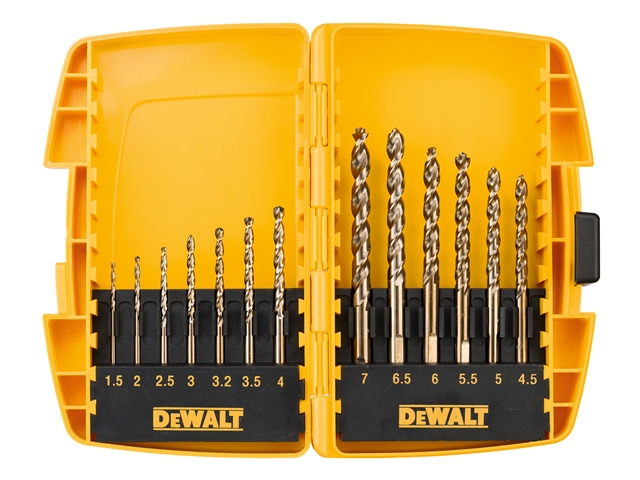 DEWALT DT7920BQZ Small Tough Case Metal Drill Set 13 Piece