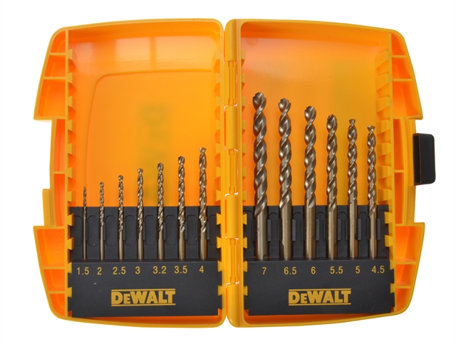 DEWALT Extreme HSS Cobalt Drill Bit Set of 13 1.5 - 7mm